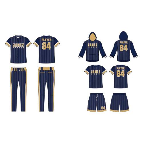 Baseball Uniforms (Dark Blue)