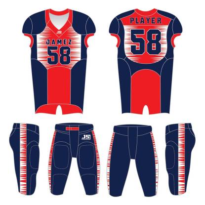 American Football Uniforms (Blue, White And Red) Manufacturers,Suppliers, Exporters in Texas