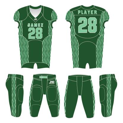 American Football Uniforms (Green) Manufacturers,Suppliers, Exporters in Texas