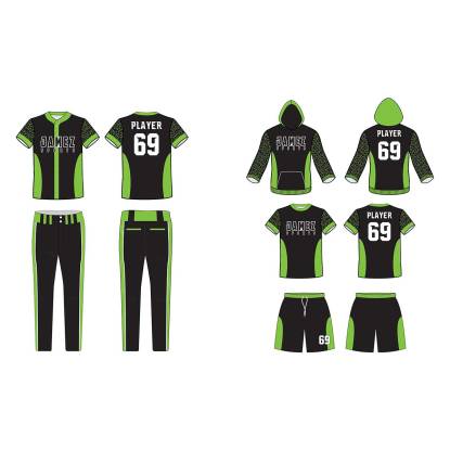 Baseball Uniforms (Black And Green) Manufacturers,Suppliers, Exporters in Texas