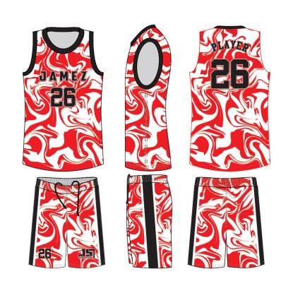 Basketball Uniforms (Red And White) Manufacturers,Suppliers, Exporters in Texas