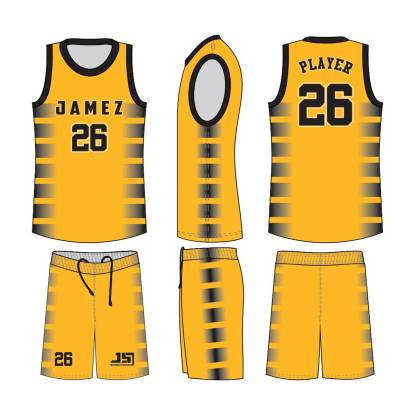 Basketball Uniforms (Yellow) Manufacturers,Suppliers, Exporters in Texas