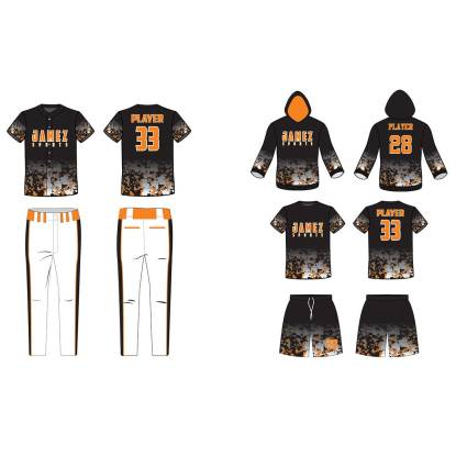 Black And Orange Softball Uniforms Manufacturers, Suppliers, Exporters in Texas