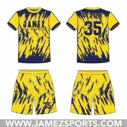 Dark Yellow And Dark Blue Soccer Uniforms  Manufacturers, Suppliers, Exporters in Texas