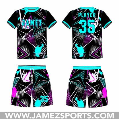 Sky Blue, Black And Purple Soccer Uniforms  Manufacturers, Suppliers, Exporters in Texas