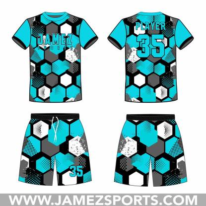 Sky Blue, Black And White Soccer Uniforms  Manufacturers, Suppliers, Exporters in Texas